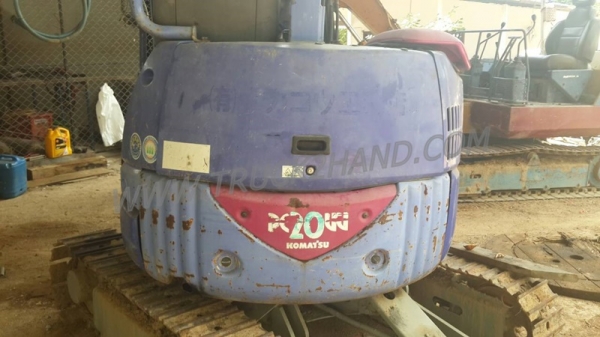 รถแบคโฮ KOMATSU PC 20