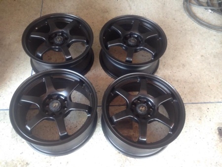 ล้อมือสอง ขอบ16 4/100,114 กว้าง7 ออฟ38