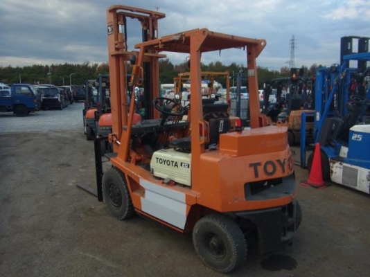 ขายฟอร์คลิฟต์ TOYOTA 4FG20  , SIDE SHIFT , เสาสูง 4 M, เกียร์ MT ( SPECS JAPAN )   ( รับประกันเครื่องยนต์และระบบ 3 เดือน )  นำเข้าจากญี่ปุ่น