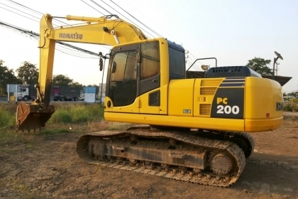 KOMATSU PC200-8 ใช้งาน7000ช.มเศษ เอกสารแจ้งจำหน่าย
