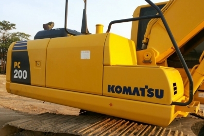 KOMATSU PC200-8 ใช้งาน7000ช.มเศษ เอกสารแจ้งจำหน่าย