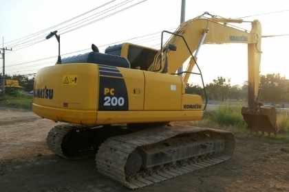 KOMATSU PC200-8 ใช้งาน7000ช.มเศษ เอกสารแจ้งจำหน่าย