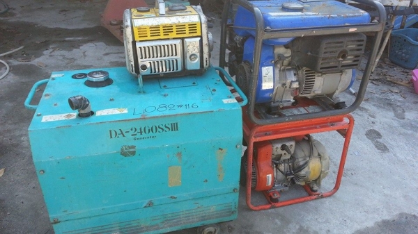 ขายเครื่องปั่นไฟมือสองญี่ปุ่น