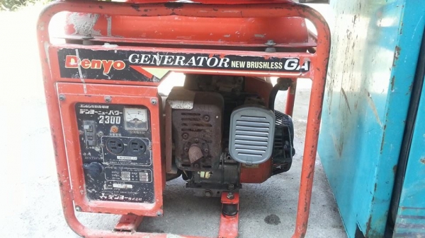 ขายเครื่องปั่นไฟมือสองญี่ปุ่น