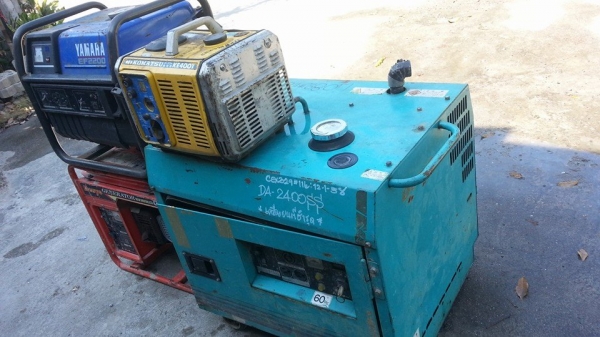 ขายเครื่องปั่นไฟมือสองญี่ปุ่น