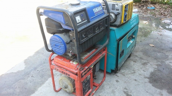 ขายเครื่องปั่นไฟมือสองญี่ปุ่น