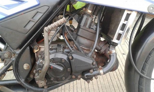ขาย Kawasaki Micro Magnum หม้อน้ำทะเบียนโอนราคา 14000 บาท