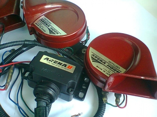 แตรไฟฟ้า MITSUBA 2 เสียง MADE IN JAPAN