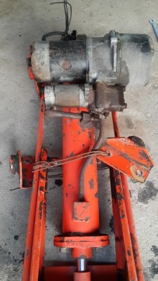 ปั๊มไฮดรอลิค 12v+กระบอกดั๊มครบชุด