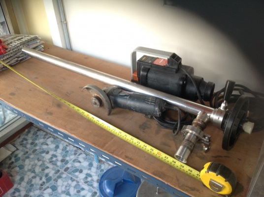 ขาย Barrel Pump แถมเครื่องเจียร์