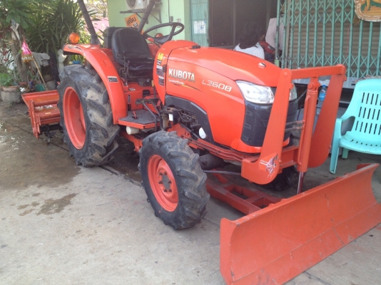 คููโบต้าL3608ใบมีดและโรตารี่พร้อมเล่มทะเบียน