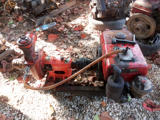 ขายเครื่องสูบน้ำยันมาร์8แรง +ปั๊ม3นิ้ว