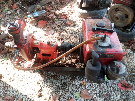 ขายเครื่องสูบน้ำยันมาร์8แรง +ปั๊ม3นิ้ว