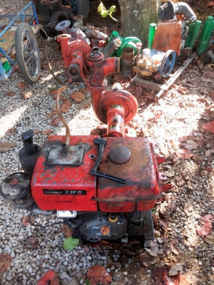 ขายเครื่องสูบน้ำยันมาร์8แรง +ปั๊ม3นิ้ว