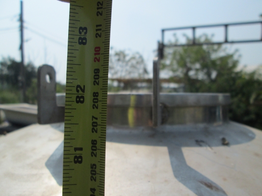 ถังเก็บน้ำ ถังเก็บ ถังบรรจุ ถังสแตนเลส  ถังเก็บวัตถุดิบสูง 62 cm X 126 cm