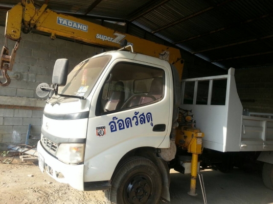 ขายด่วนรถ6ล้อDOTROดรั้มติดเครนTADANO-3ตัน3ปอก4ชักปี50