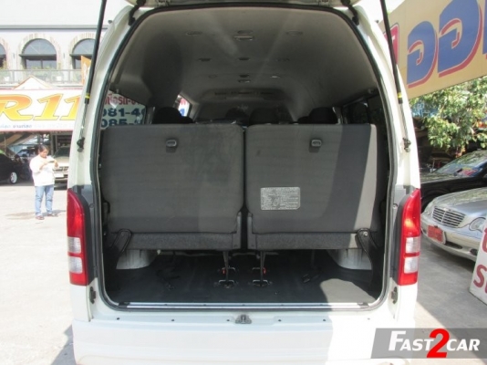 TOYOTA HIACE 2.5 D4D COMMUTER หลังคาสูง MT | 2012 | ราคา 810,000 บาท โทร0922726669