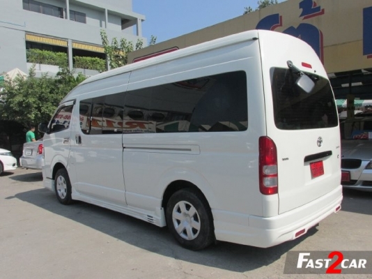 TOYOTA HIACE 2.5 D4D COMMUTER หลังคาสูง MT | 2012 | ราคา 810,000 บาท โทร0922726669 TOYOTA HIACE 2.5 D4D COMMUTER หลังคาสูง MT | 2012 | ราคา 810,000 บาท โทร0922726669