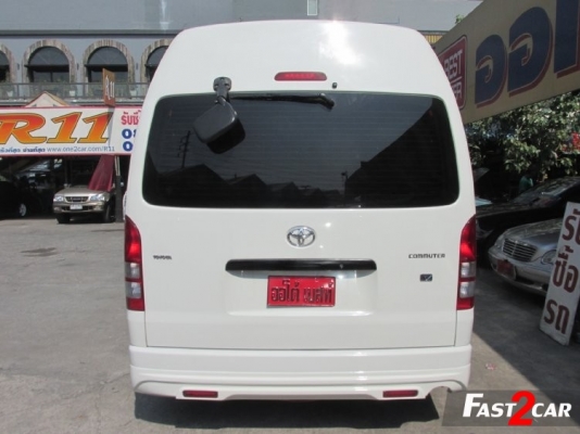TOYOTA HIACE 2.5 D4D COMMUTER หลังคาสูง MT | 2012 | ราคา 810,000 บาท โทร0922726669 TOYOTA HIACE 2.5 D4D COMMUTER หลังคาสูง MT | 2012 | ราคา 810,000 บาท โทร0922726669