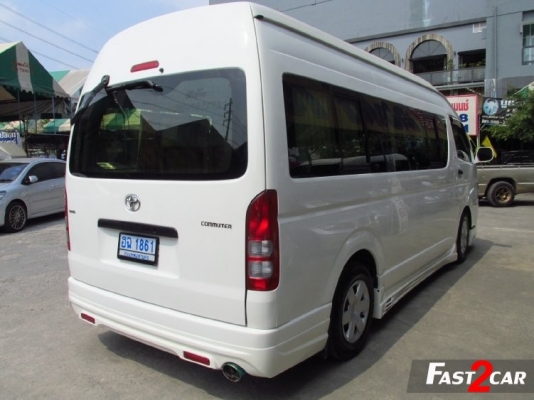 .TOYOTA HIACE 2.7 VVTI COMMUTER หลังคาสูงMT | 2008 | ราคา 685,000บาท โทร 0922726669 ตันหยง
