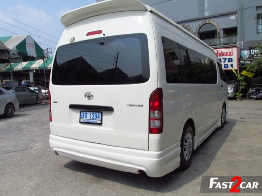 TOYOTA HIACE 2.7 VVTI COMMUTER หลังคาสูง MT | 2009 | ราคา 695,000 บาท โทร 0922726669 ตันหยงค่ะ TOYOTA HIACE 2.7 VVTI COMMUTER หลังคาสูง MT | 2009 | ราคา 695,000 บาท โทร 0922726669 ตันหยงค่ะ