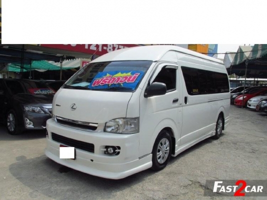 TOYOTA HIACE 2.7 VVTI COMMUTER หลังคาสูง MT | 2009 | ราคา 695,000 บาท โทร 0922726669 ตันหยงค่ะ