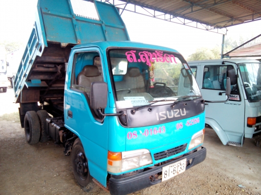 6 ล้อสั้น ดัมพ์  ISUZU  NKR  110 แรงม้า  *ยาว 3.00 ม.*  รถสวยเดิม+สภาพพร้อมใช้งาน * รถห้างแท้ * มีเล่มพร้อมโอน *