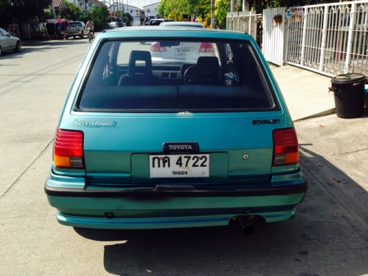 ขายรถยนต์ โตโยต้า สตาร์เลตท์ เกียร์ออโต้ เครื่องหัวฉีด ปี1986