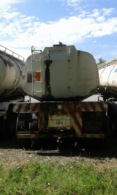 หางเทเลอร์พ่วงแทงค์สแตนเลส มีทะเบียน พร้อมชุดโอน