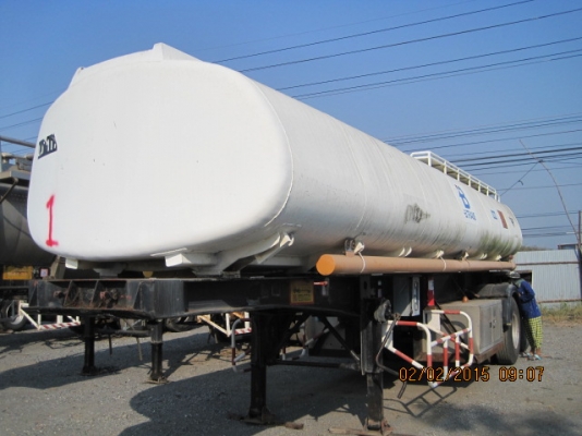 หางเทเลอร์พ่วงแทงค์สแตนเลส มีทะเบียน พร้อมชุดโอน