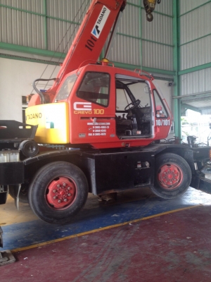 ขาย TADANO ROUGH TERRAIN CRANE MODEL : TR100M-1
