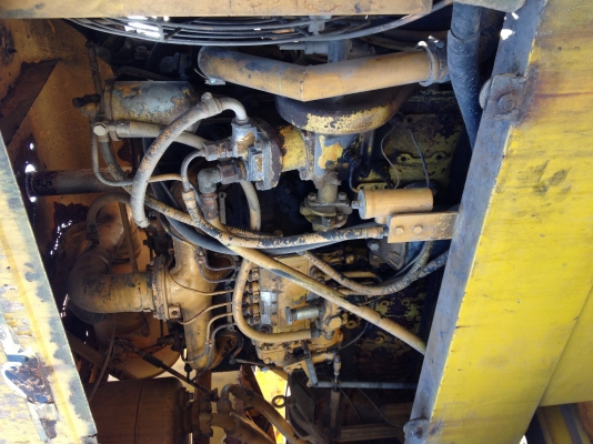 รถตักล้อยางkomatsu jh63สภาพดี