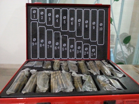 ขาย ชุดดอกสว่าน HSS-TiN 1-10 mm.