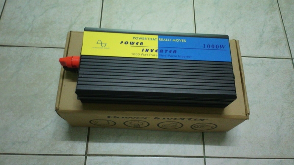 อินเวอร์เตอร์ แปลงไฟฟ้า DC12V-AC220V  Pure Sine Wave 1000W
