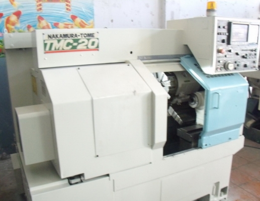 ขายถูกด่วน CNC LATHE NAGAMURA FANUC OT หัวจับ 8 นิ้ว มียันศูนย์ TURRET 8 TOOLS ขายถูก ๆ ครับ รีบขายครับ