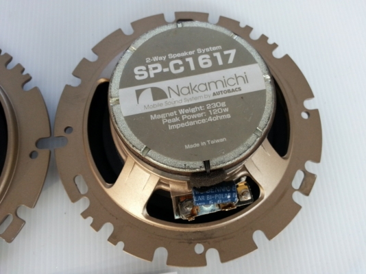 ลำโพง 6 นิ้ว Nakamichi SP-C1617 มือสองญี่ปุ่น