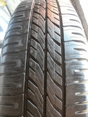 ล้อ JAZZ GK 15" พร้อมยาง GOODYEAR 175-65-15 ปี14 น้องๆป้ายแดง ตุ่มหน้ายางยังอยู่ลางๆ ชุดละ 8,900 บาท