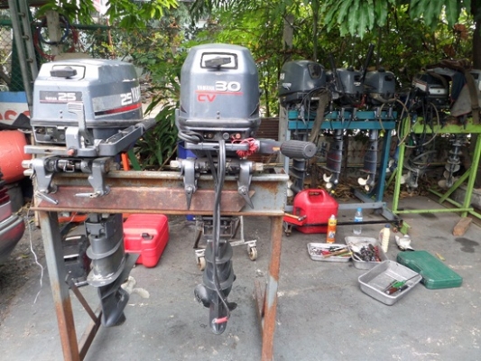 เครื่องเรือYAMAHA 30 CV  2 จังหวะ สภาพพร้อมใช้