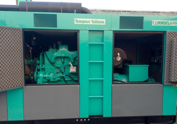 เครื่องปั่นไฟCUMMINS 250 KVA.mad in USA.รับประกัน12เดือน