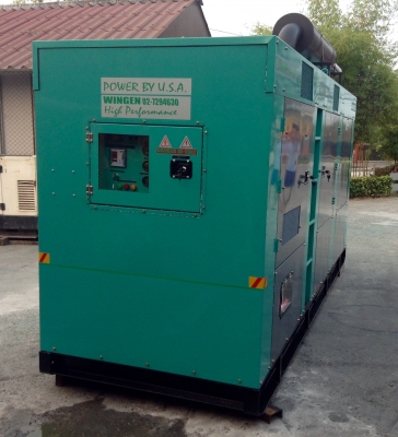 เครื่องปั่นไฟCUMMINS 250 KVA.mad in USA.รับประกัน12เดือน
