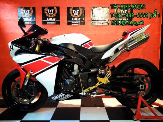 T&amp;T BIKE RAMA2 ขาย YAMAHA R1 ปี2009 อินวอย+สรรพสามิตแท้รถสวย ในราคาเพียง 329000