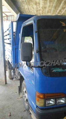 รถบรรทุก 6 ล้อ ดัมพ์ ISUZU NPR 110 แรงม้า  ปีจดทะเบียน 2545