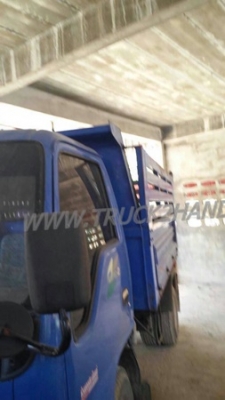 รถบรรทุก 6 ล้อ ดัมพ์ ISUZU NPR 110 แรงม้า  ปีจดทะเบียน 2545