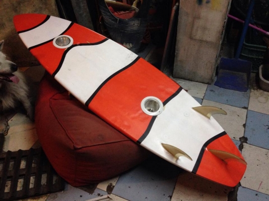 ขายกระดานโต้คลื่นครับ(SURFBOARD)มือ2