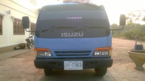 อิซูซุ NPR 120 แรง Fหลัง ฝาดำ ปี38  กระบะสแตนเลท แอร์เย็น เบรกทิฟฟี่ ขายไม่แพง!!! โทรหาลุงโหนก 081 074 5778