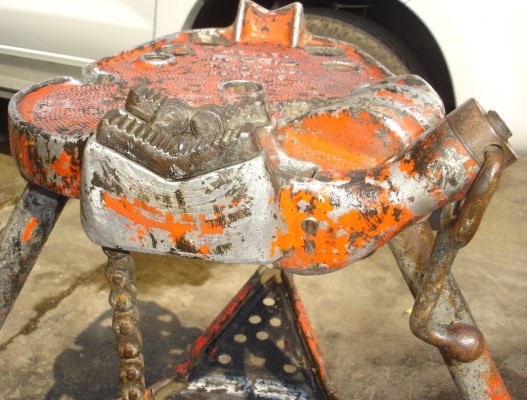 ขายปากกาจับท่อแบบโซ่พร้อมขาตั้ง, RIDGID รุ่น 450 และมีที่ดัดท่อถึง 3 ขนาด