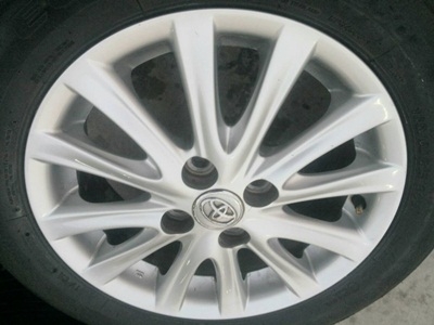 ขายล้อแม็กTOYOTA VIOS12 ก้านยางBRIDGESTONE  ปี13 4 ล้อ