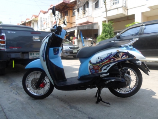 ยังไงก็ขาย Scoopy-i ปี52 รถบ้านเดิมๆชุดโอนครบ พร้อมใช้งาน