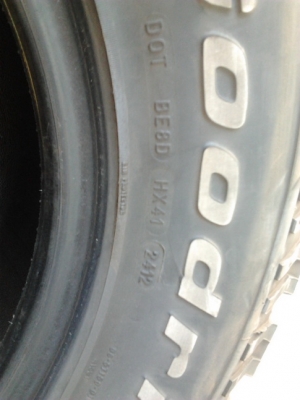 BF All 265/70/16 ปี12 สภาพดีมาก 1ชุด BF All 265/70/16 ปี12 สภาพดีมาก 1ชุด