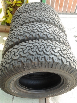 BF All  265/70/16 ปี12  สภาพดีมาก 1ชุด